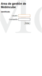 Mobile Screenshot of gestion.mobincube.com